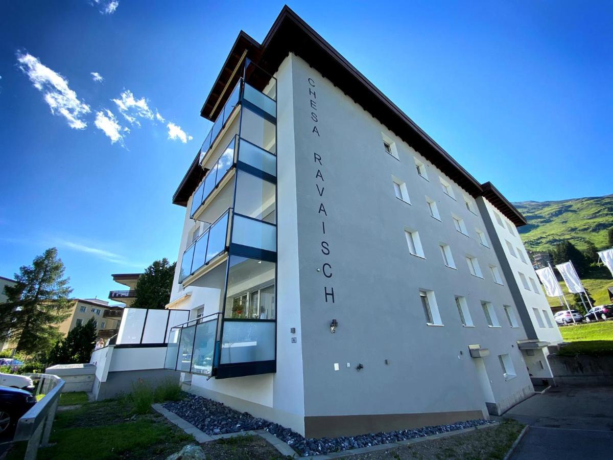 Zentrale Top Wohnung Chesa Ravaisch Davos Kültér fotó